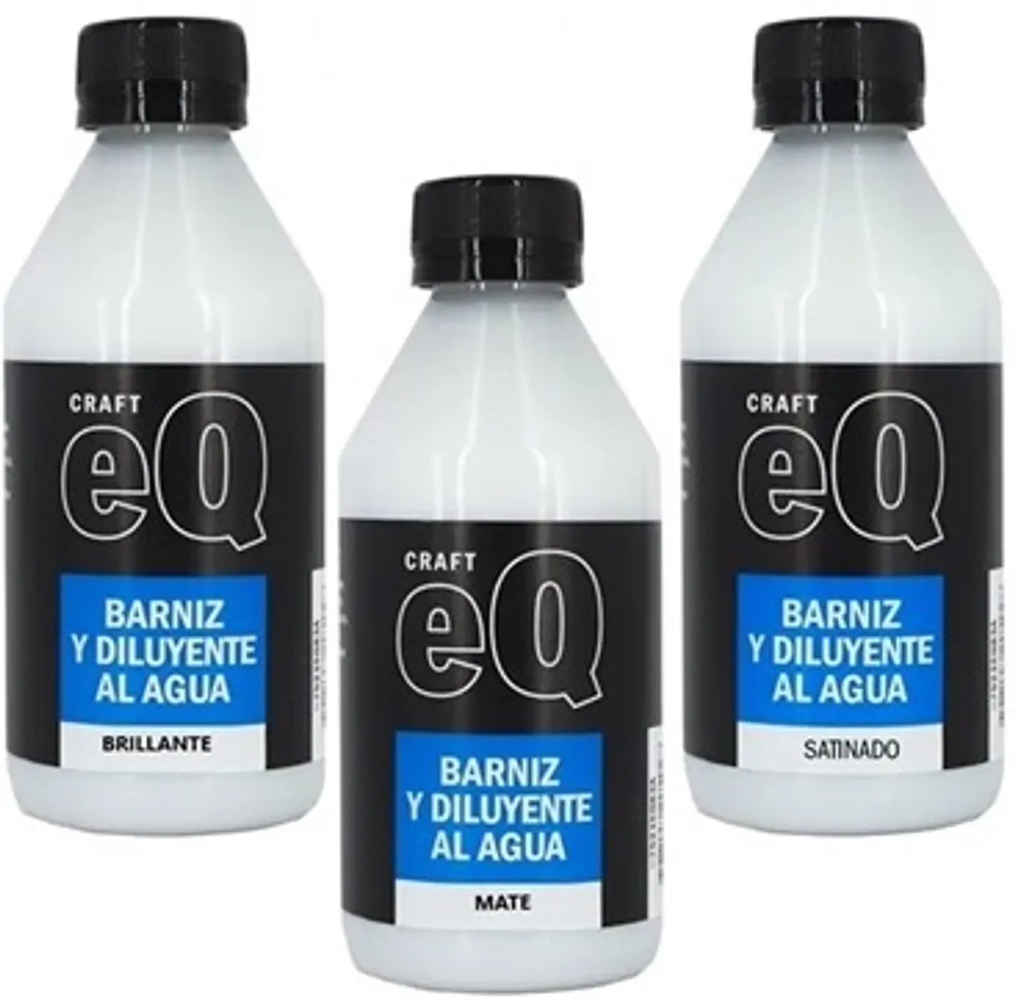 Barniz Y Diluyente Eq Arte Mate Al Agua 250cc 1