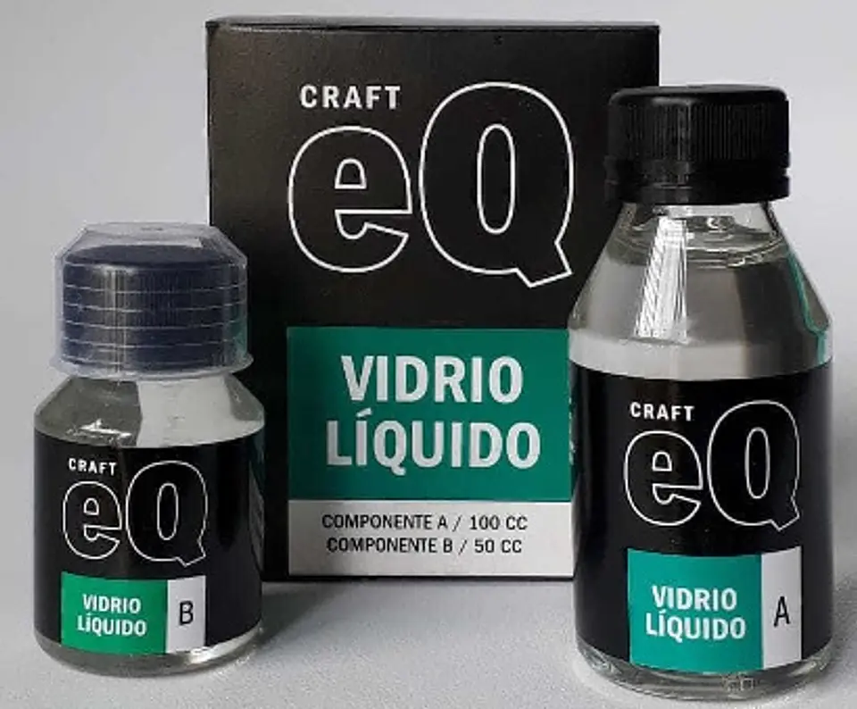Vidrio Líquido Eq Arte 2 Componentes 150cc 1