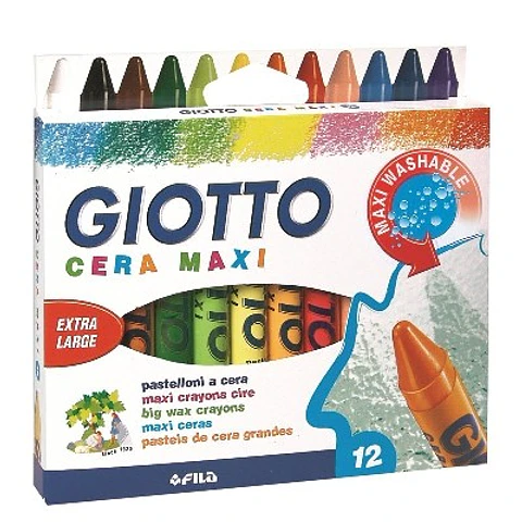 Crayones De Cera Giotto Maxi x12