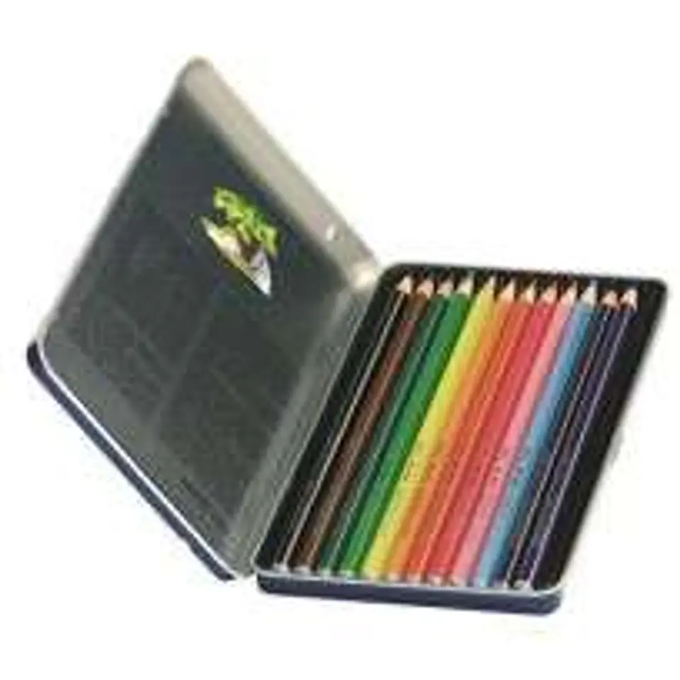 Lápiz Color Giotto Supermina x12 Lata 1