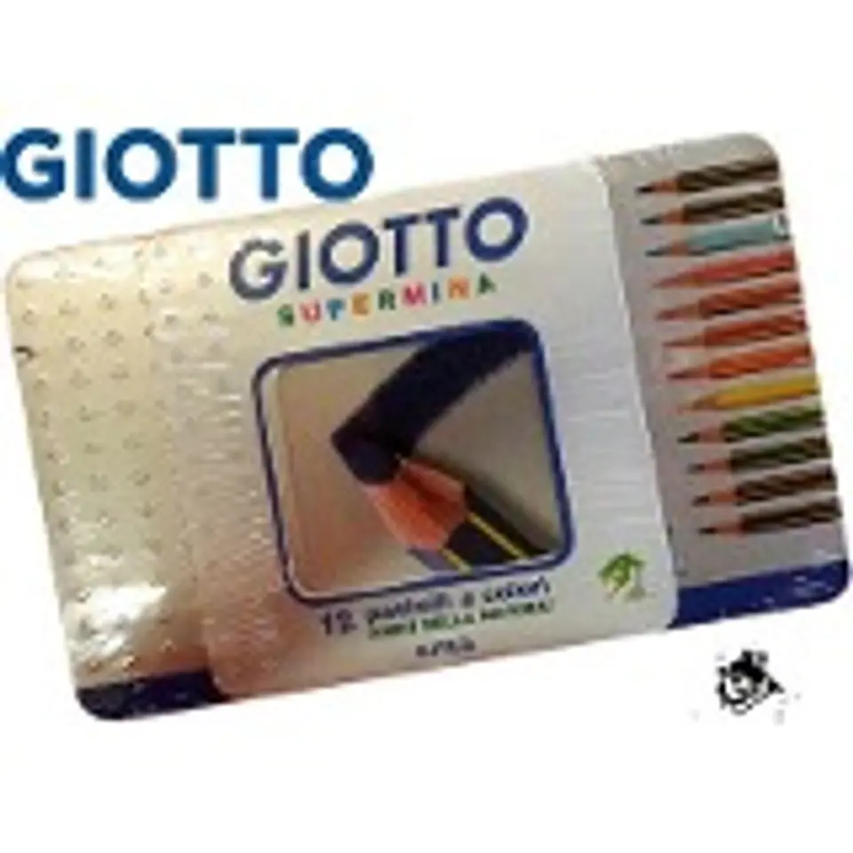 Lápiz Color Giotto Supermina x24 Lata 1