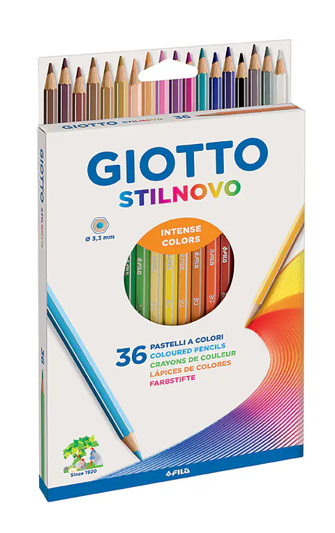 Lápiz Color Giotto Stilnovo x36 Largos
