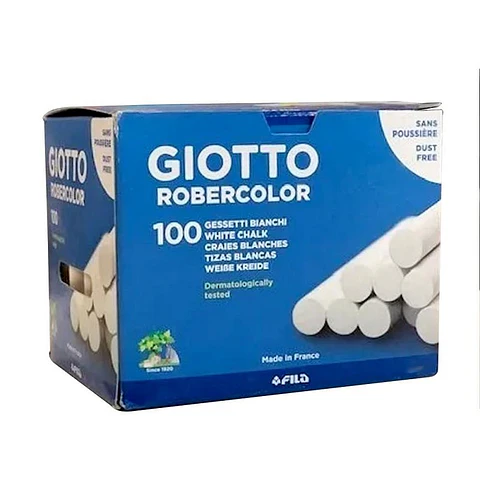 Tiza Giotto Robercolor Blanca x100