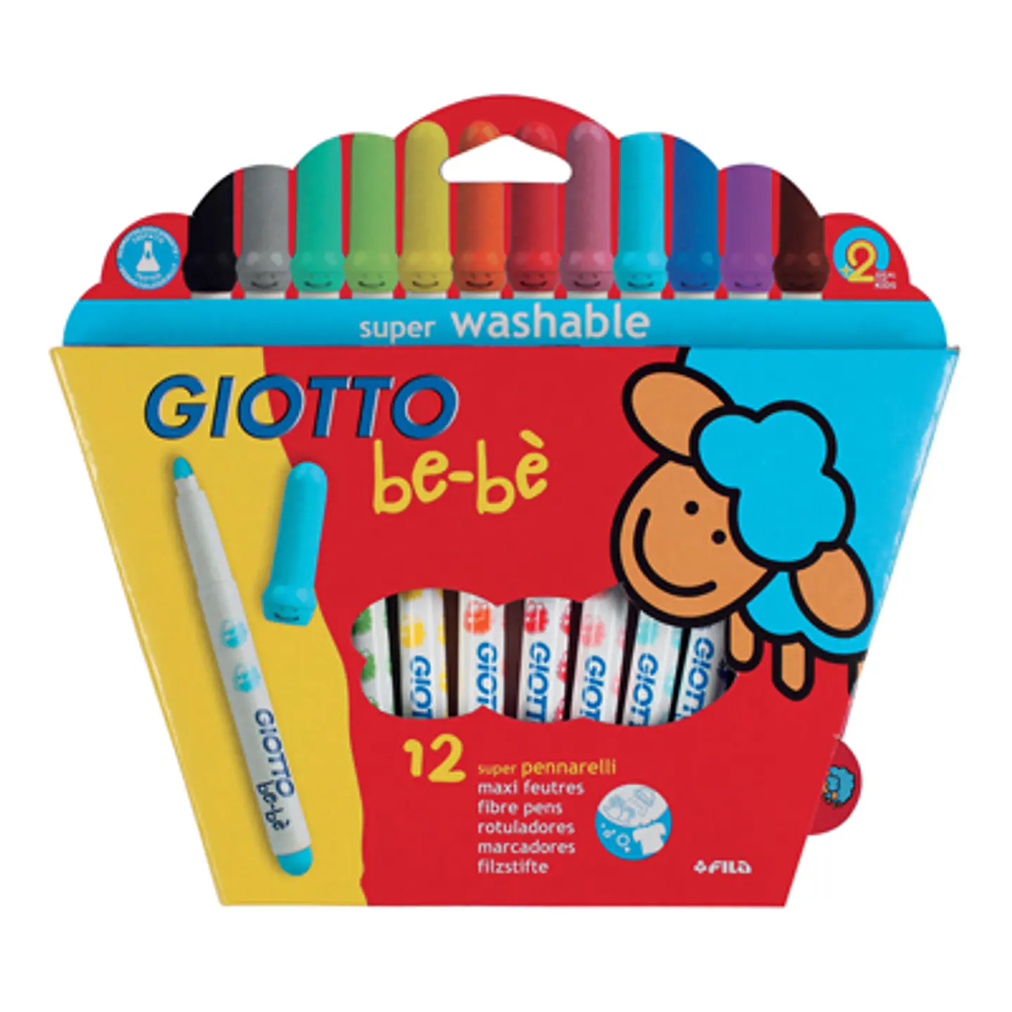 Marcador Giotto Bebé x12 1