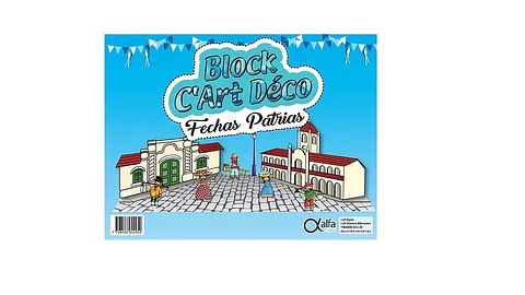 Block Gloss Fechas Patrias 20 Hojas 32x24