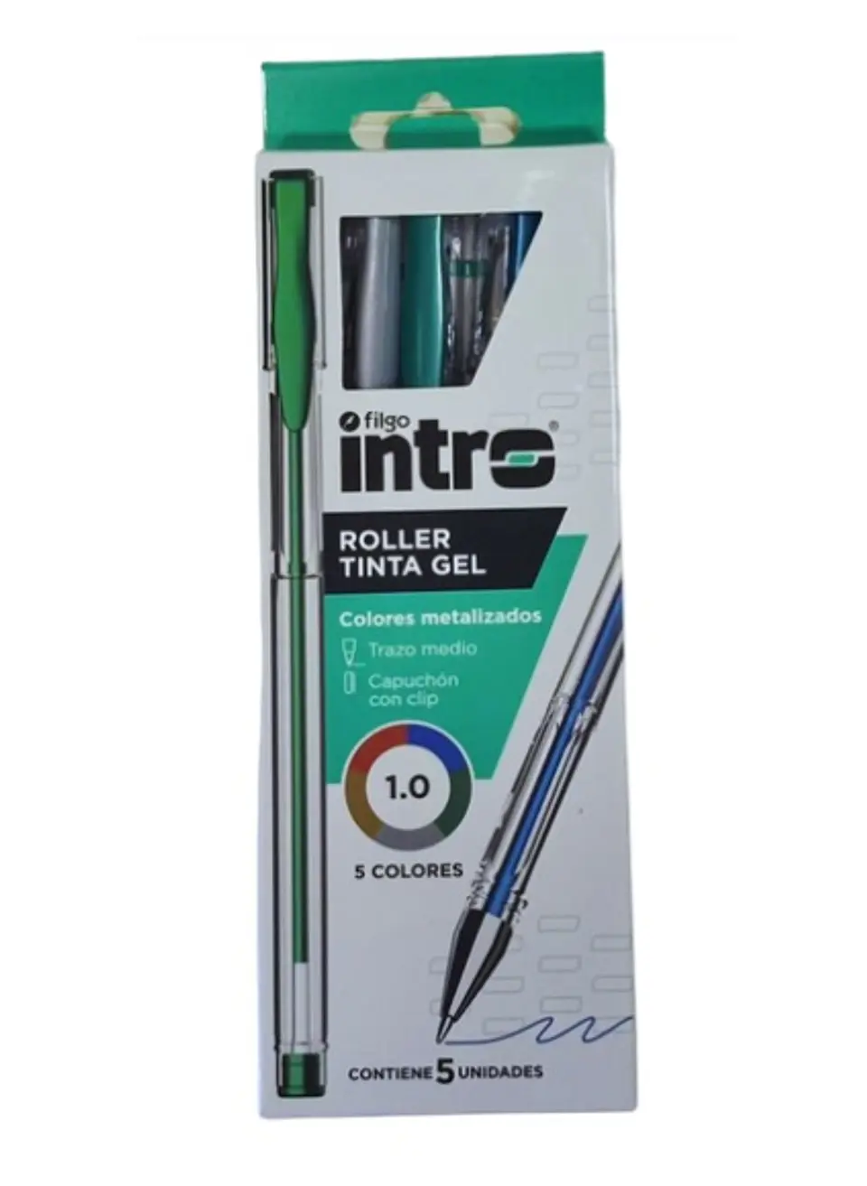 Bolígrafo Filgo Intro Metalizado x5 1