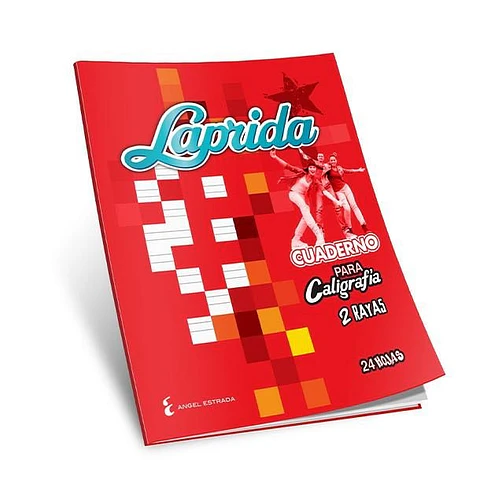 Cuaderno Laprida De Caligrafía Tapa Flexible 24 Hojas