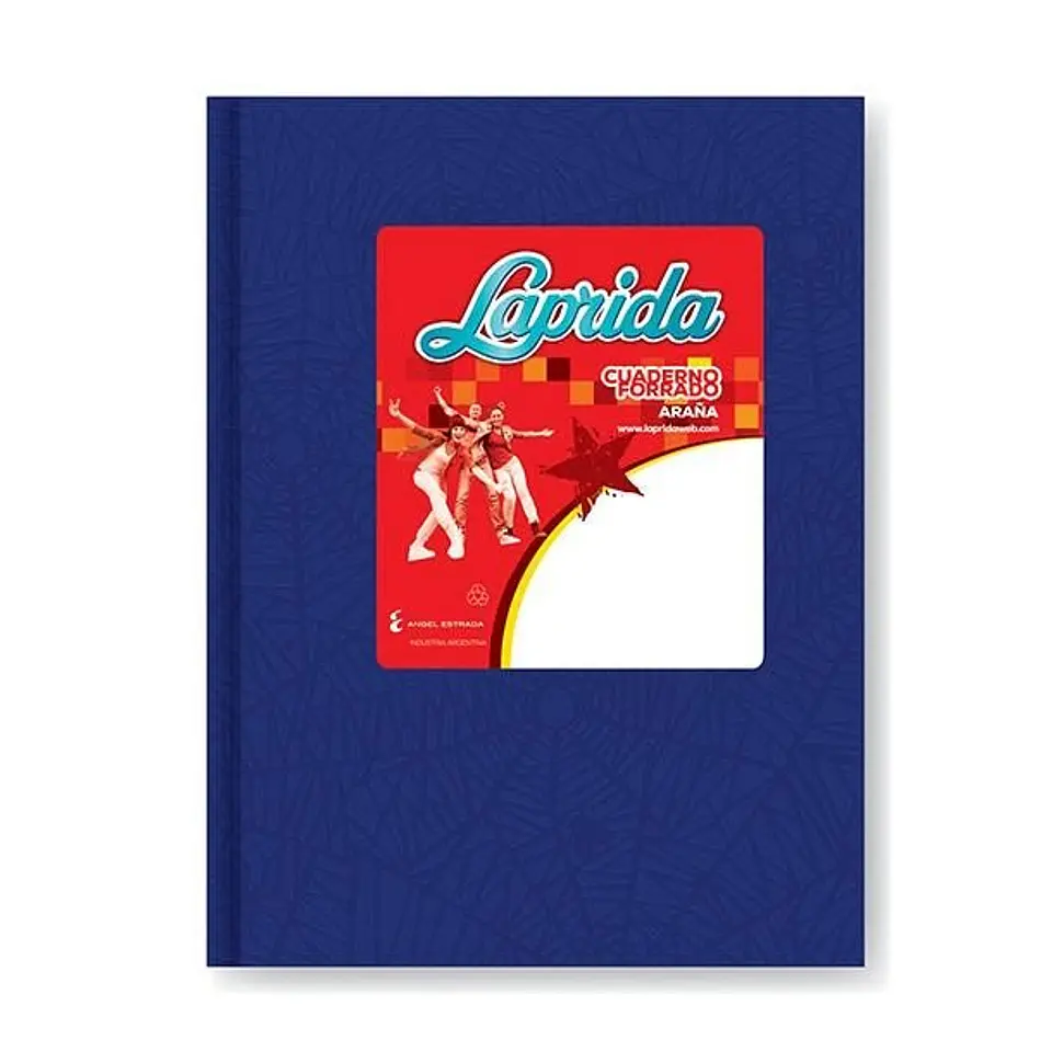 Cuaderno Laprida Forrado 50 Hojas Tapa Dura Varios Colores Rayado 1