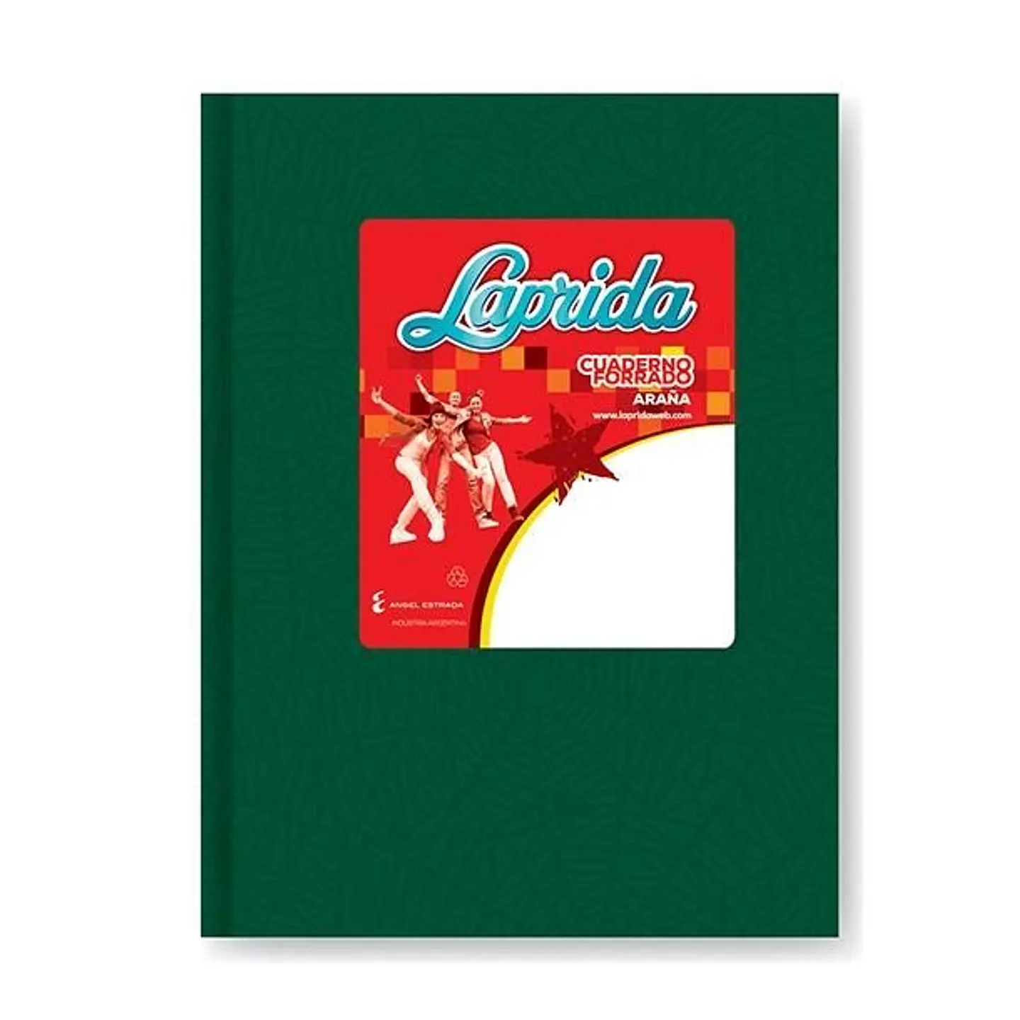 Cuaderno Laprida Forrado 98 Hojas Tapa Dura Varios Colores Cuadriculado 1