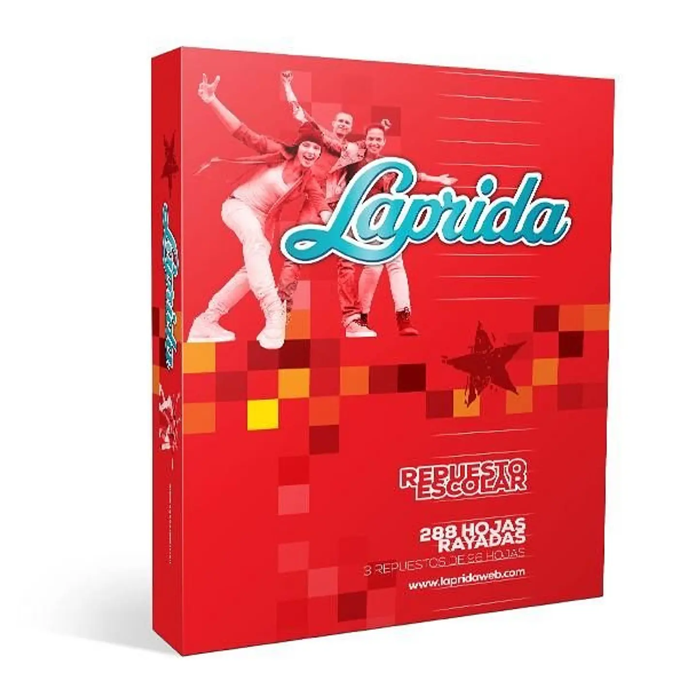 Repuesto Laprida 288 Hojas Rayado 1