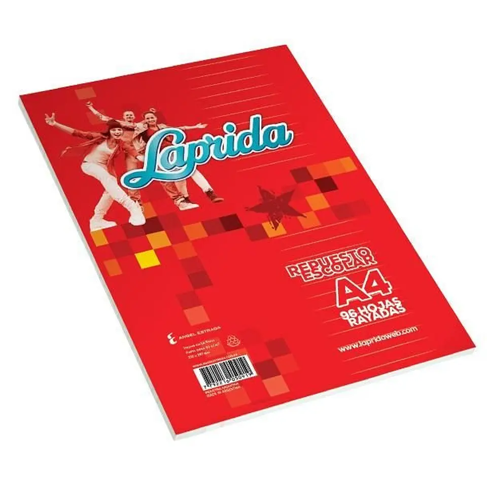 Repuesto Laprida A4 96 Hojas Cuadriculado 1