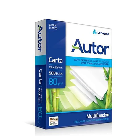 Resma Ledesma Autor 80g Carta