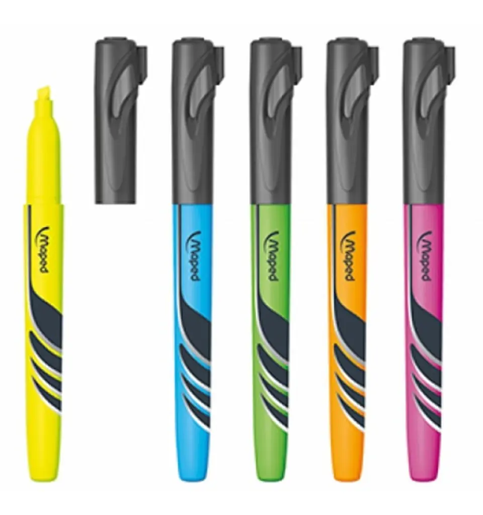 Resaltador Maped Fluo Pen Fino x5 1
