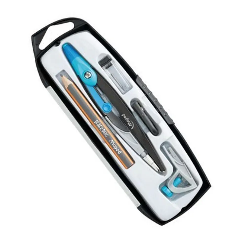 Compás Maped New Open Metal x5 Piezas 1