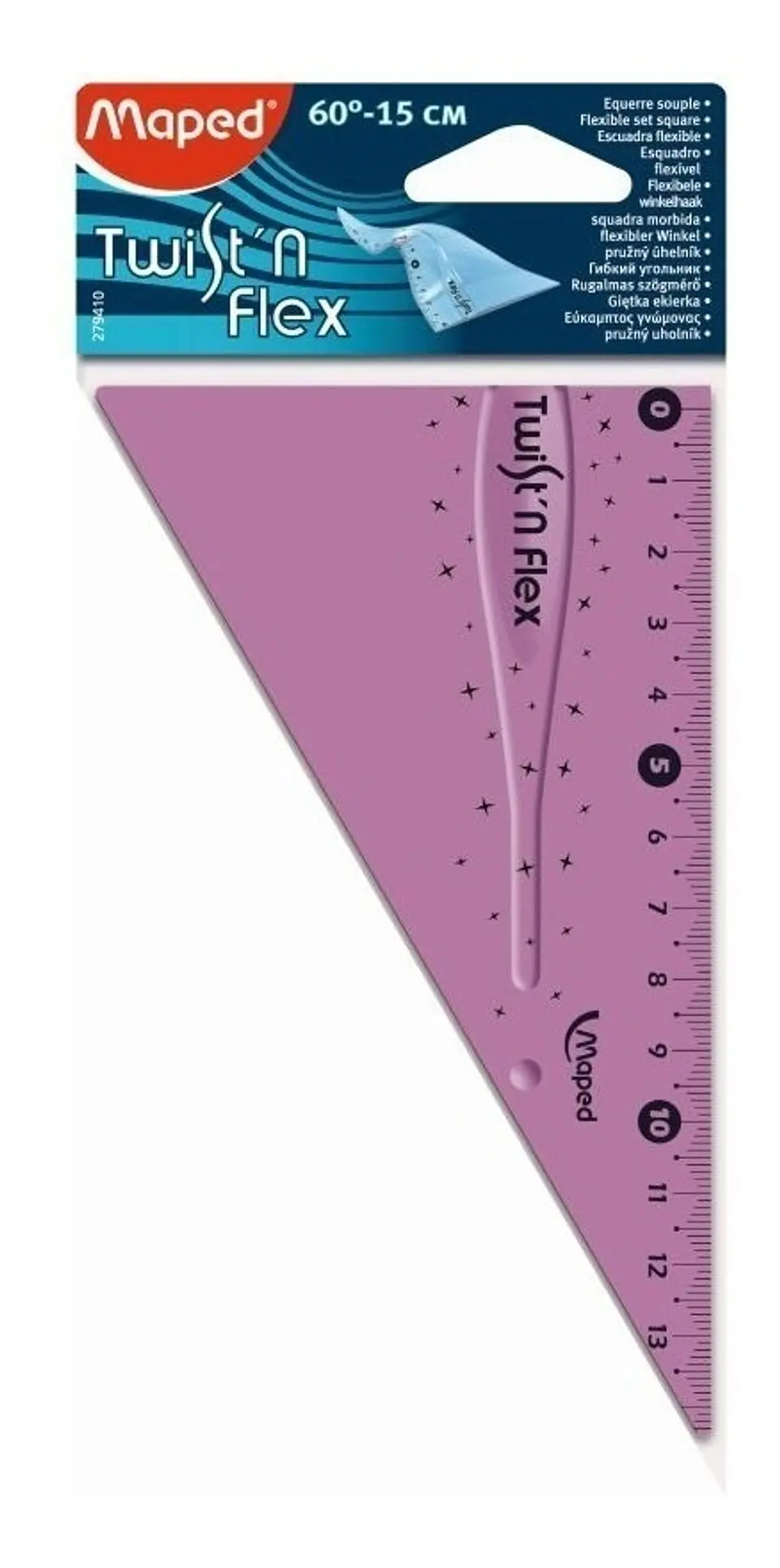 Escuadra Maped Twist'n Flexible 60° 15° 1