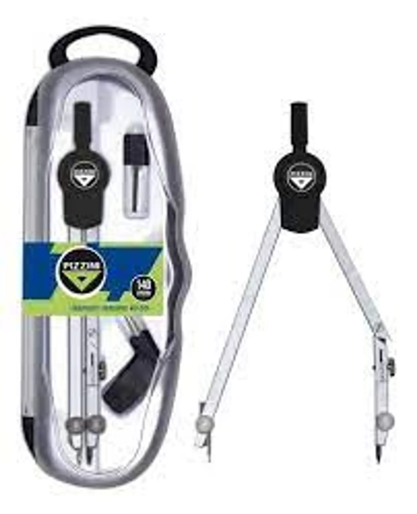 Compás Pizzini Técnico De 144mm Con Cremallera Y Adaptador 1