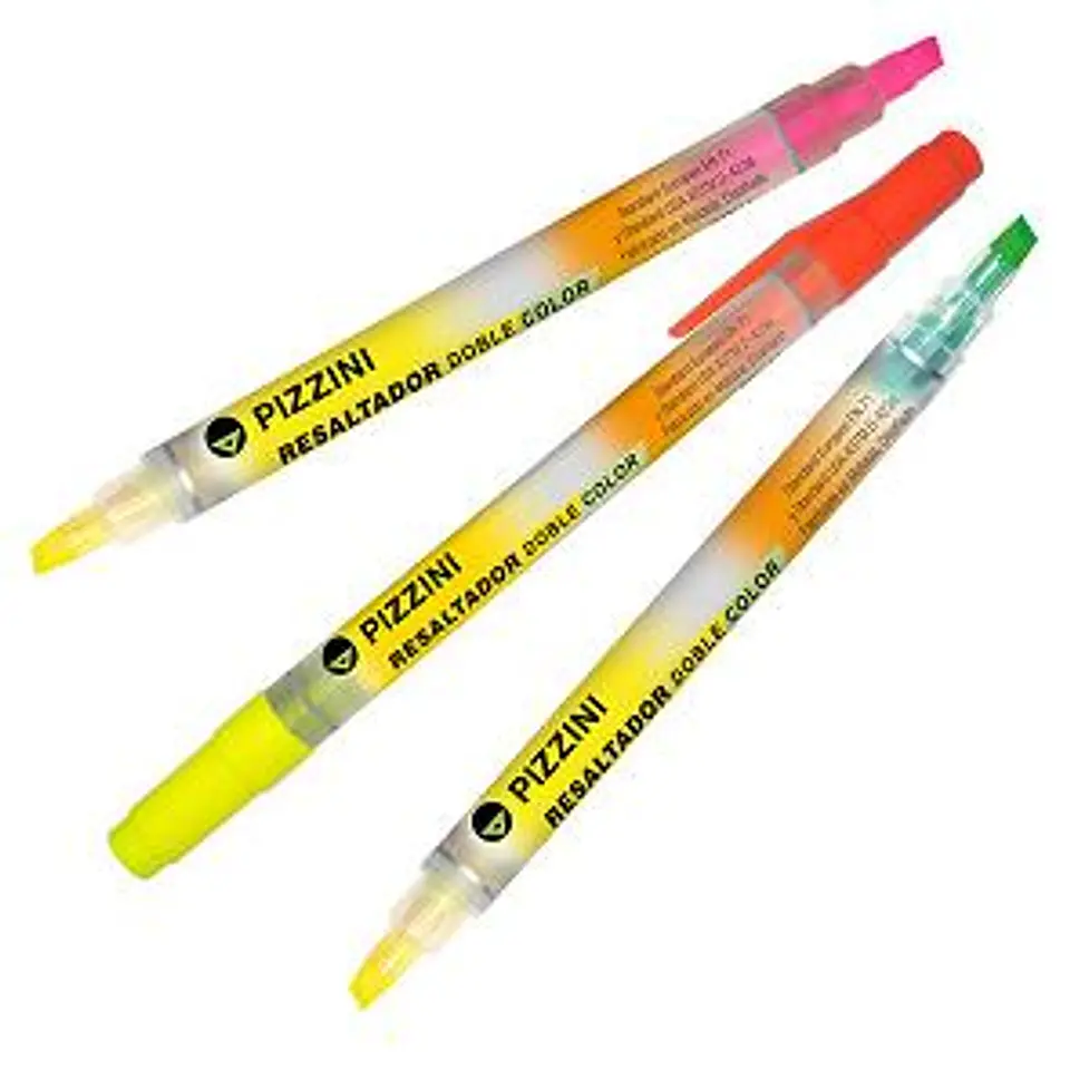 Resaltador Pizzini Doble Punta Twin Highlighter 1