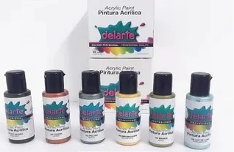 Pintura Modelarte Acrílico Pote 50ml Perlados