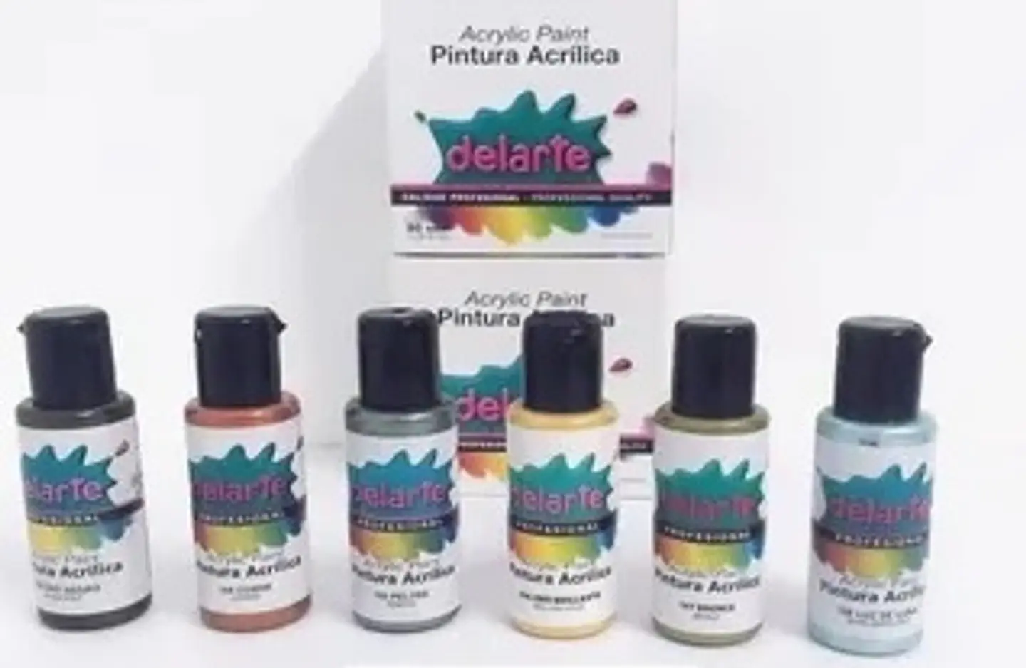 Pintura Modelarte Acrílico Pote 50ml Perlados 1