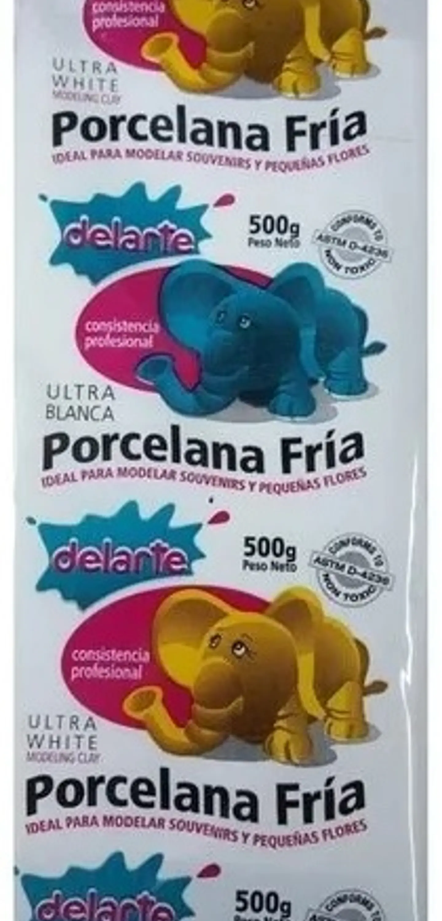 Porcelana En Frío Modelarte 500g 1