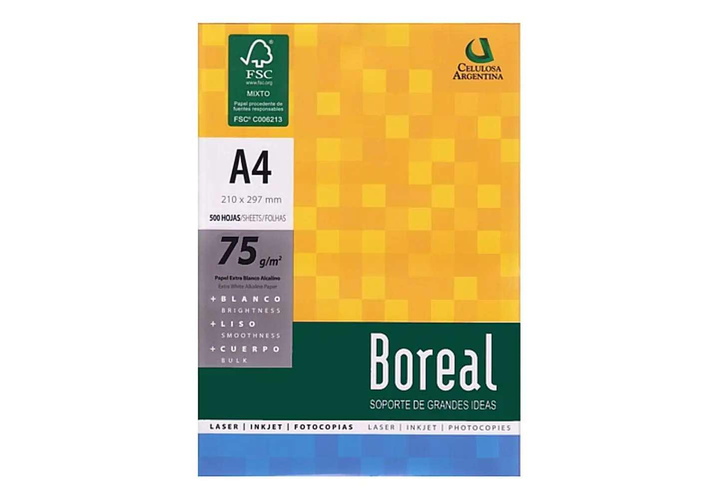 Resma Boreal A4 75g 1