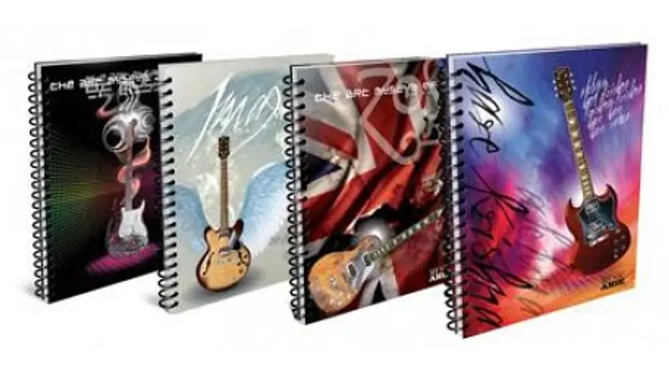 Cuaderno Rivadavia 16x21 Con Espiral 80 Hojas Rayado 1