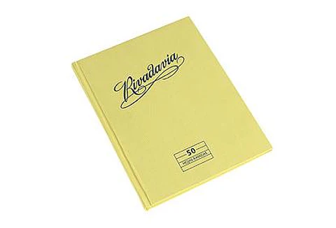 Cuaderno Rivadavia Tapa Dura Tradicional 50 Hojas Cuadriculado