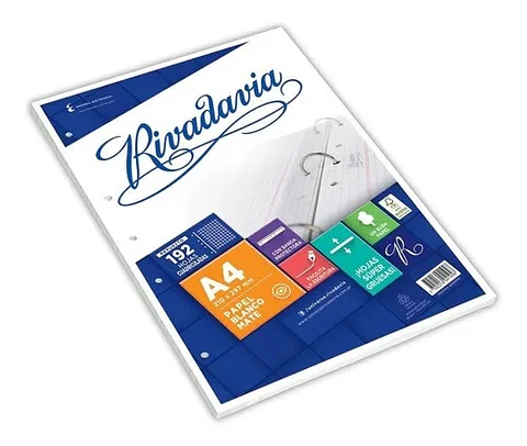 Repuesto Rivadavia A4 192 Hojas Cuadriculado