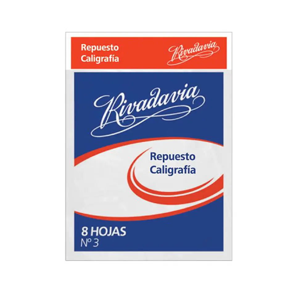 Repuesto Rivadavia Caligrafía 8 Hojas 1