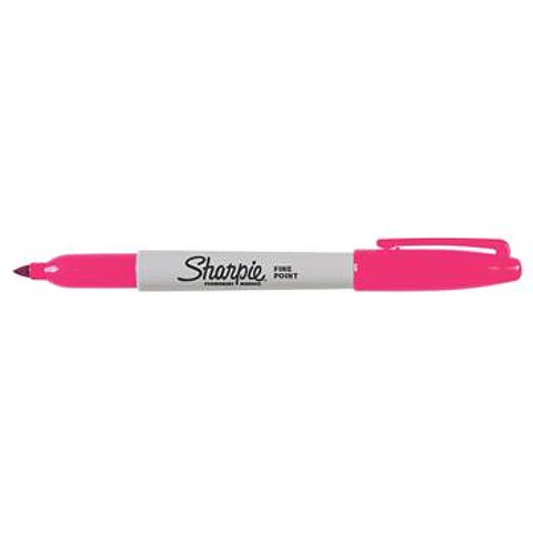 Marcador Sharpie Fine Magenta x6