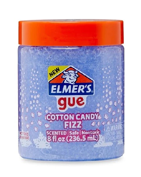 Slime Elmer's Gue Cotton Candy Fizz Con Aroma 236ml