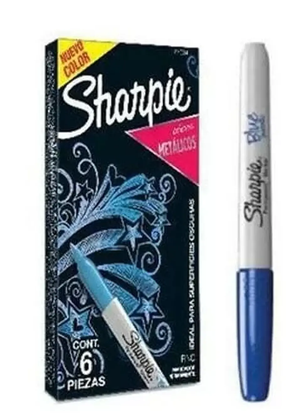 Marcador Sharpie Fino Metalizado Surtido Permanente 1