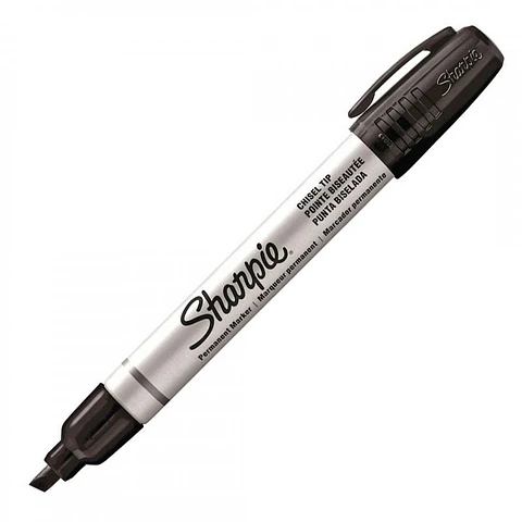 Marcador Sharpie Metal Pro Chisel Punta Biselada Varios Colores