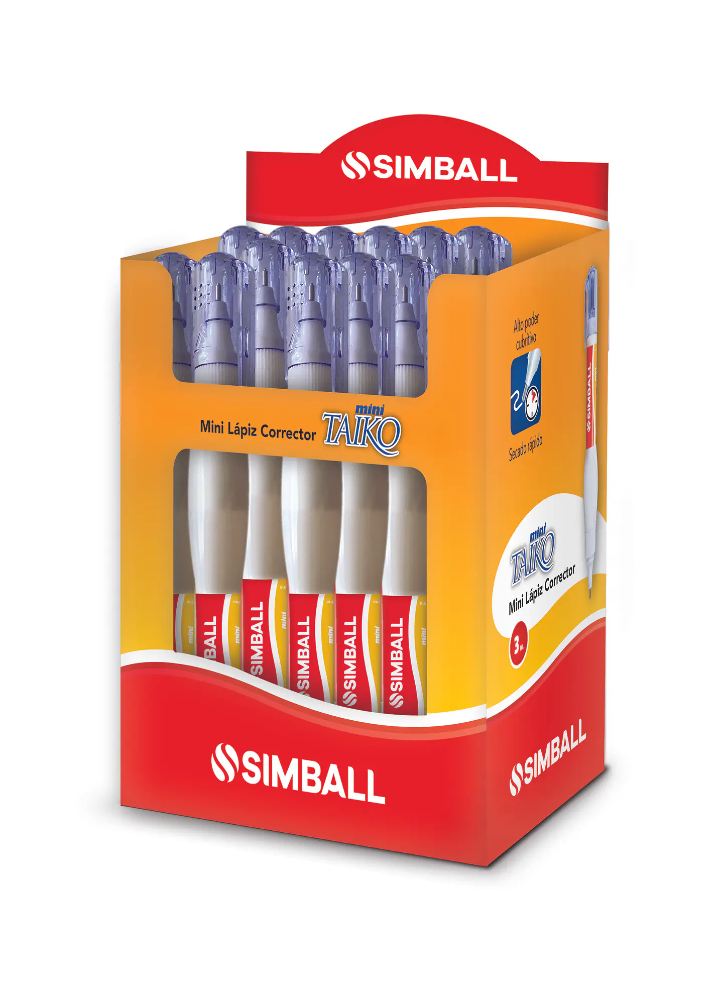 Corrector Taiko Lápiz 7ml Punta Metálica 1