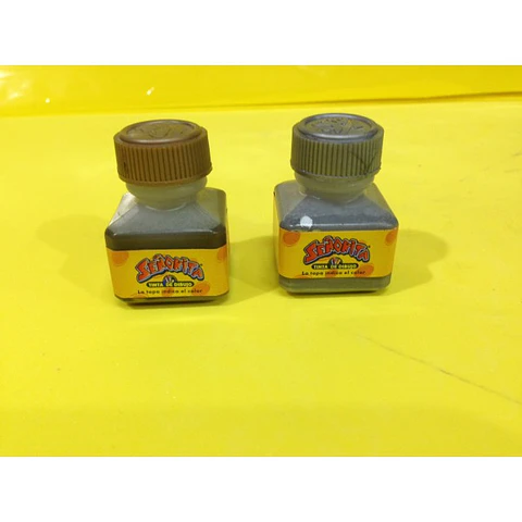 Tinta Sta China Oro/Plata Frasco 15g