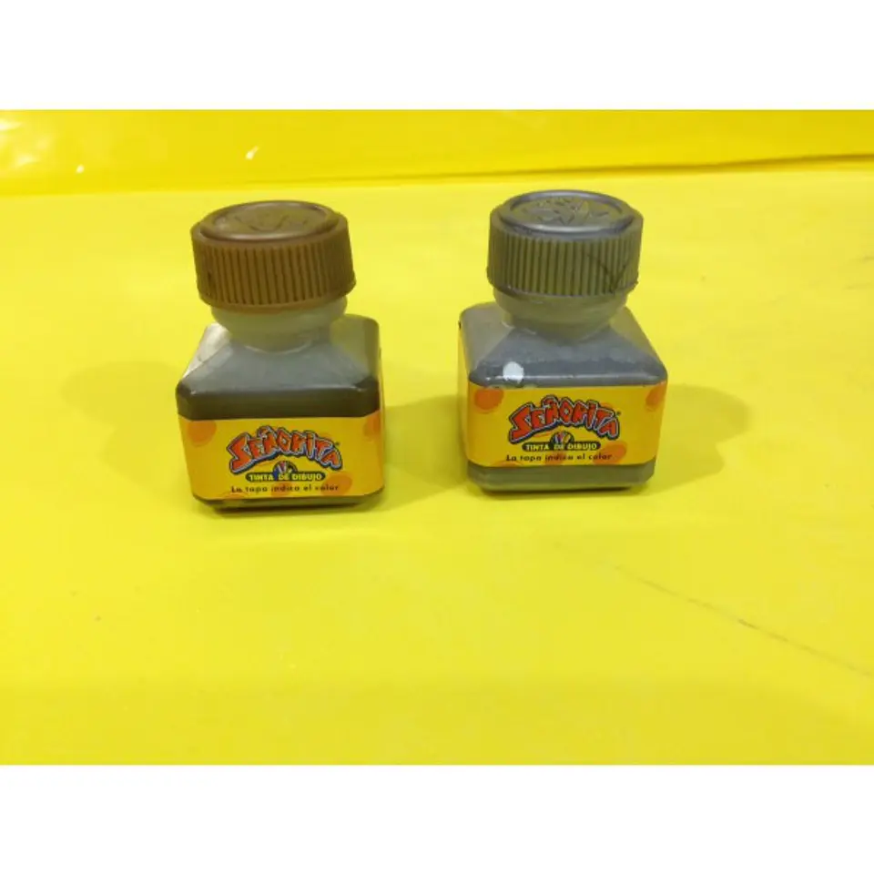 Tinta Sta China Oro/Plata Frasco 15g 1