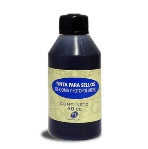 Tinta Sta Para Sellos De Goma 50cc Varios Colores