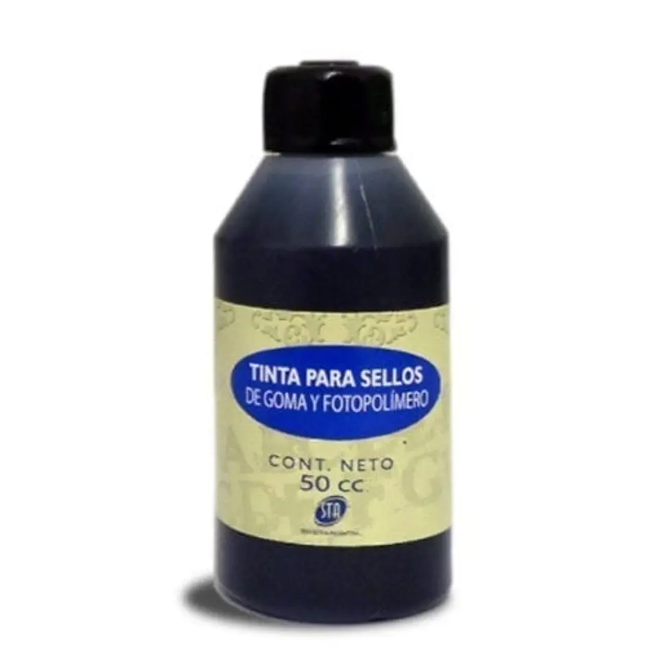 Tinta Sta Para Sellos De Goma 50cc Varios Colores 1