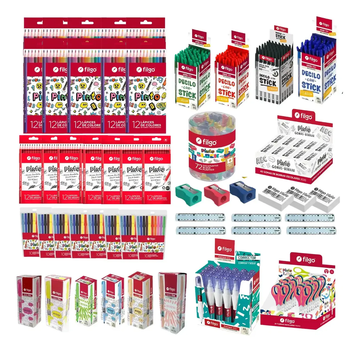Libreria Mayorista Kit Emprendedor Combo Filgo Escolar 1 ENVIO GRATIS  1