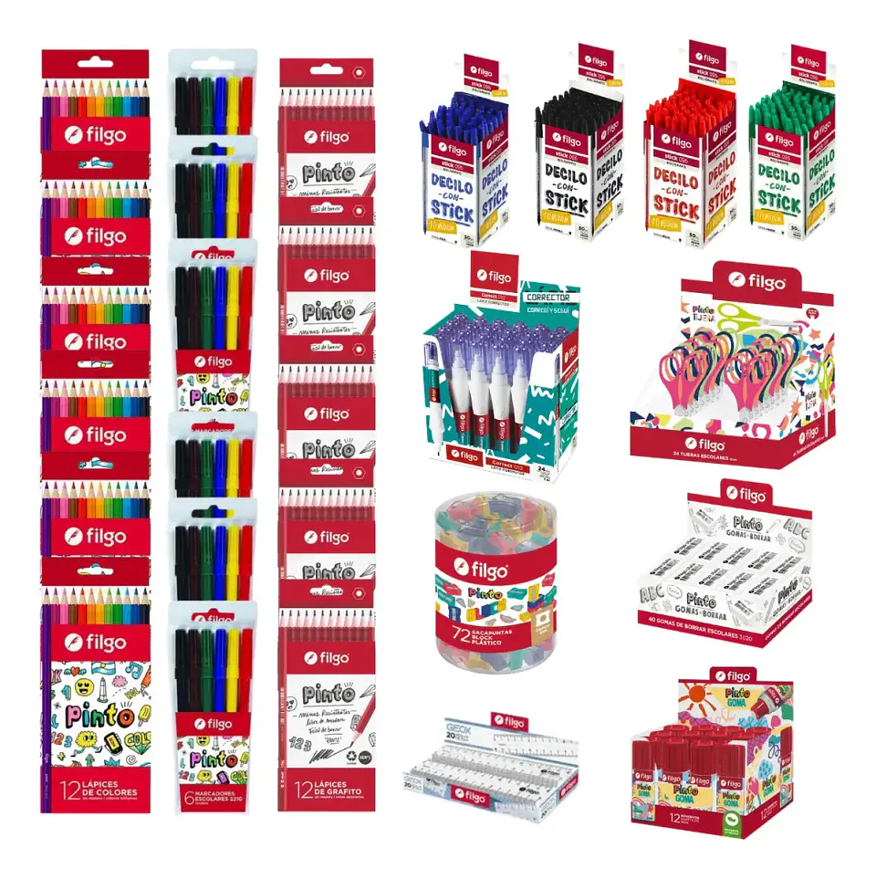 Libreria Mayorista Utiles Escolares Kit Revendedo Filgo Once 2 ENVIO GRATIS 1