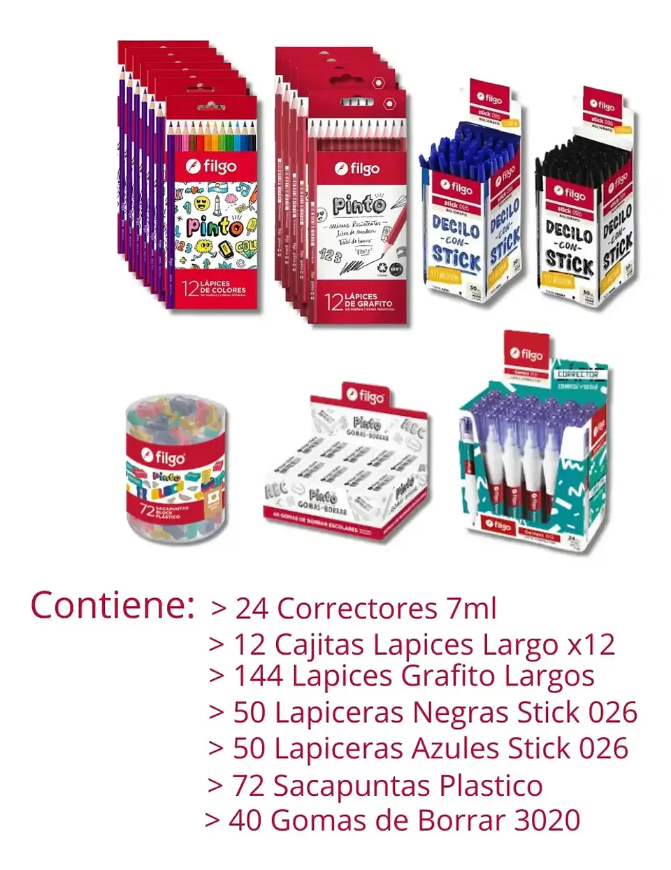 Kit Escolar Libreria Mayorista Filgo 392 Piezas 5 ENVIO GRATIS 2