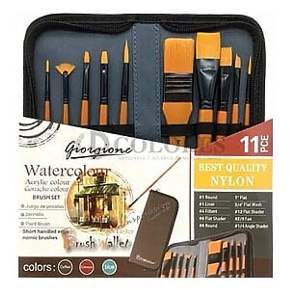 PINCEL SET Giorgione 11pcs + Estuche 1