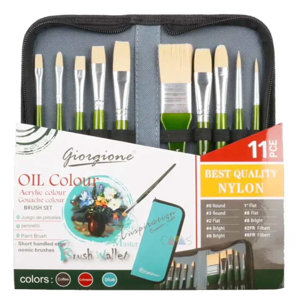 Set Pincel Giorgione 11 PIEZAS + Estuche 1