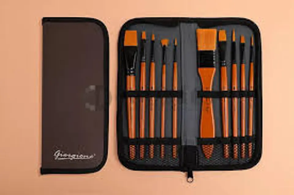 PINCEL SET Giorgione 11pcs + Estuche 3