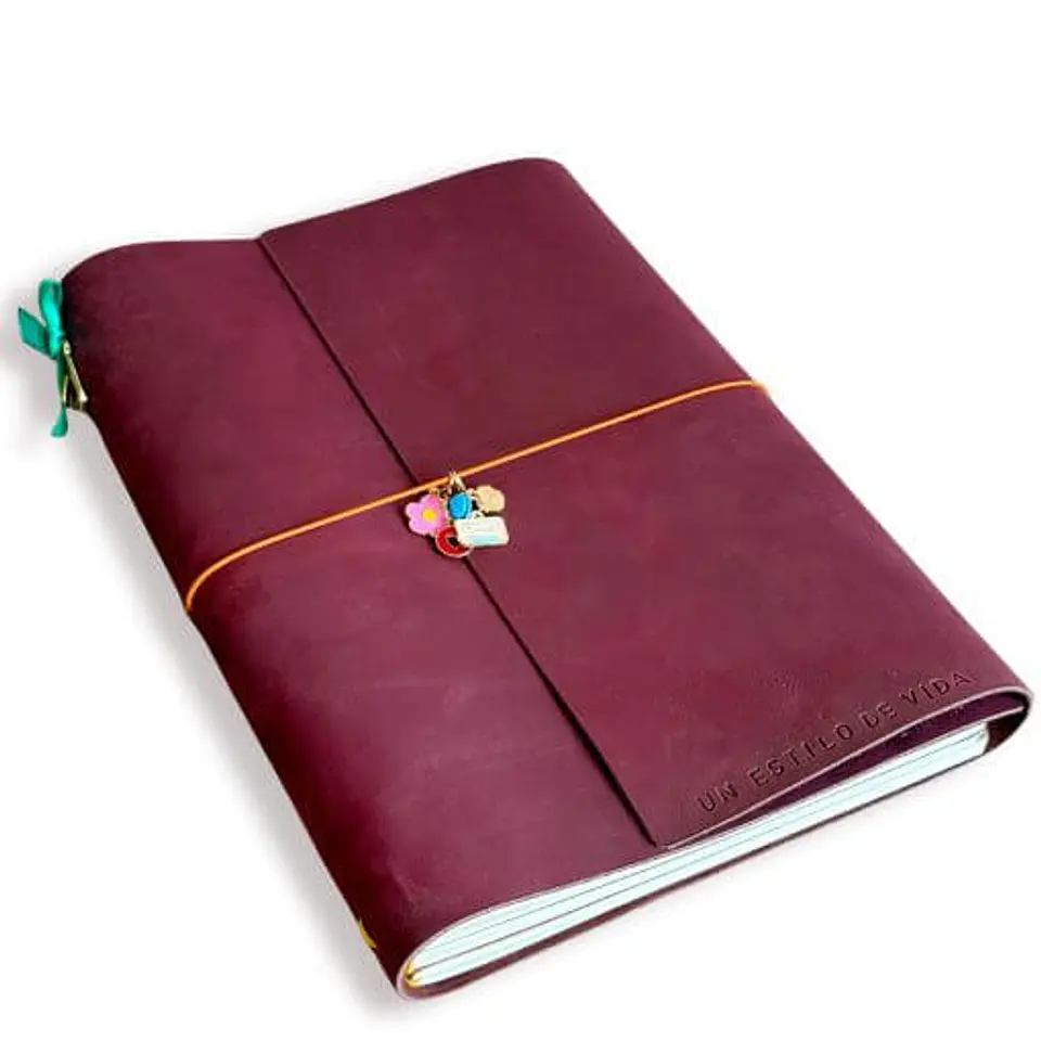 Bohemian Notebook Berry  XL 1