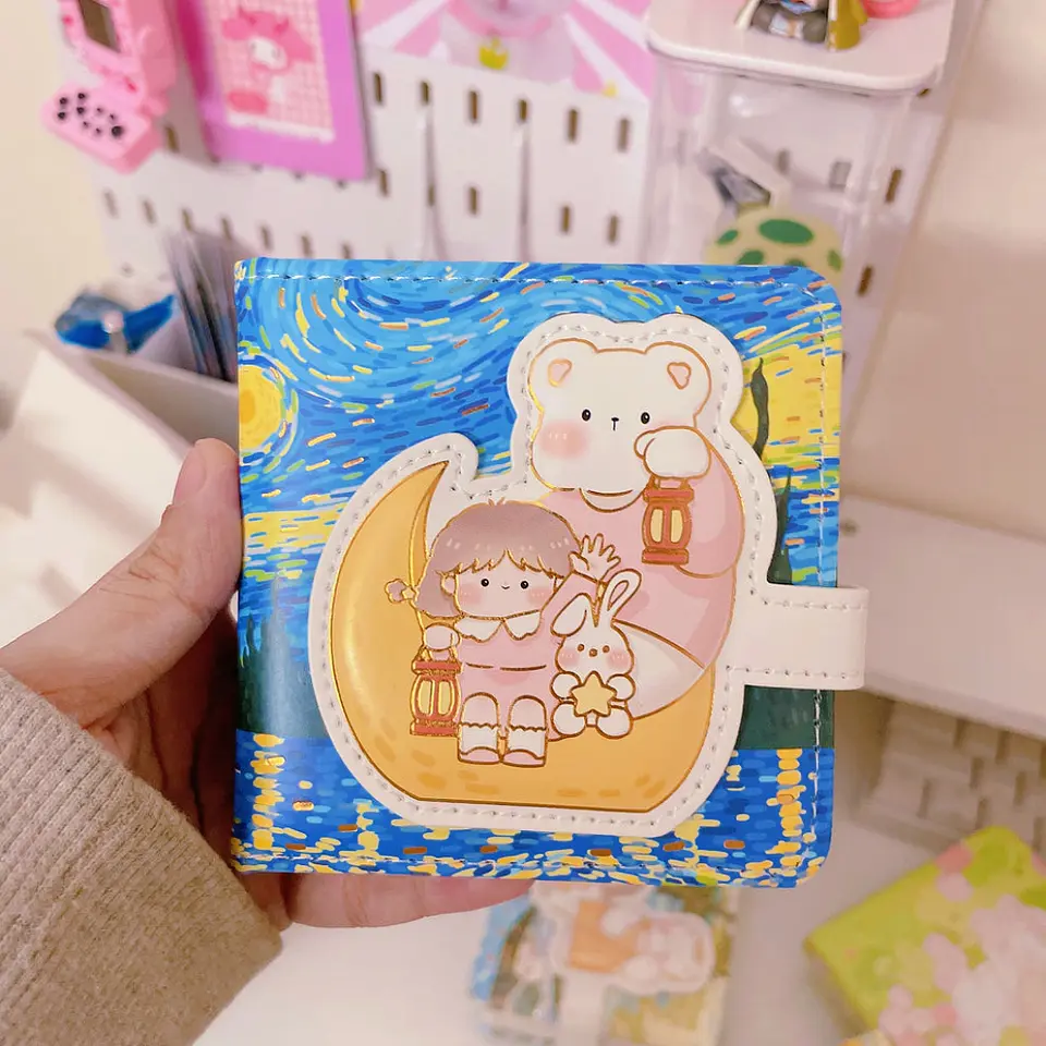 Mini Agenda Kawaii Inspirada en Van Gogh - 9x9 cm 1