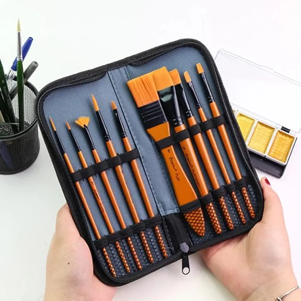 PINCEL SET Giorgione 11pcs + Estuche 4
