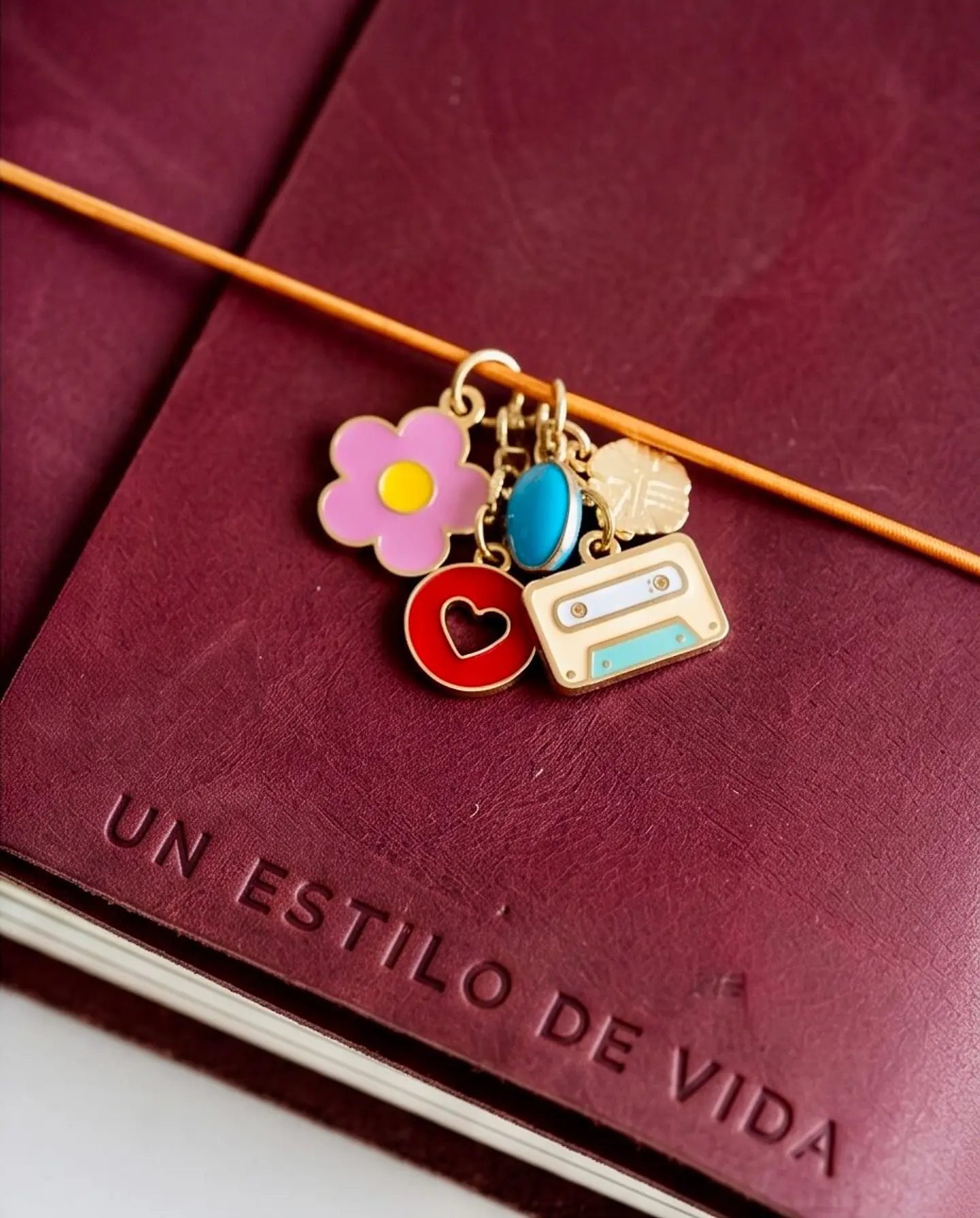 Bohemian Notebook Berry  XL 2