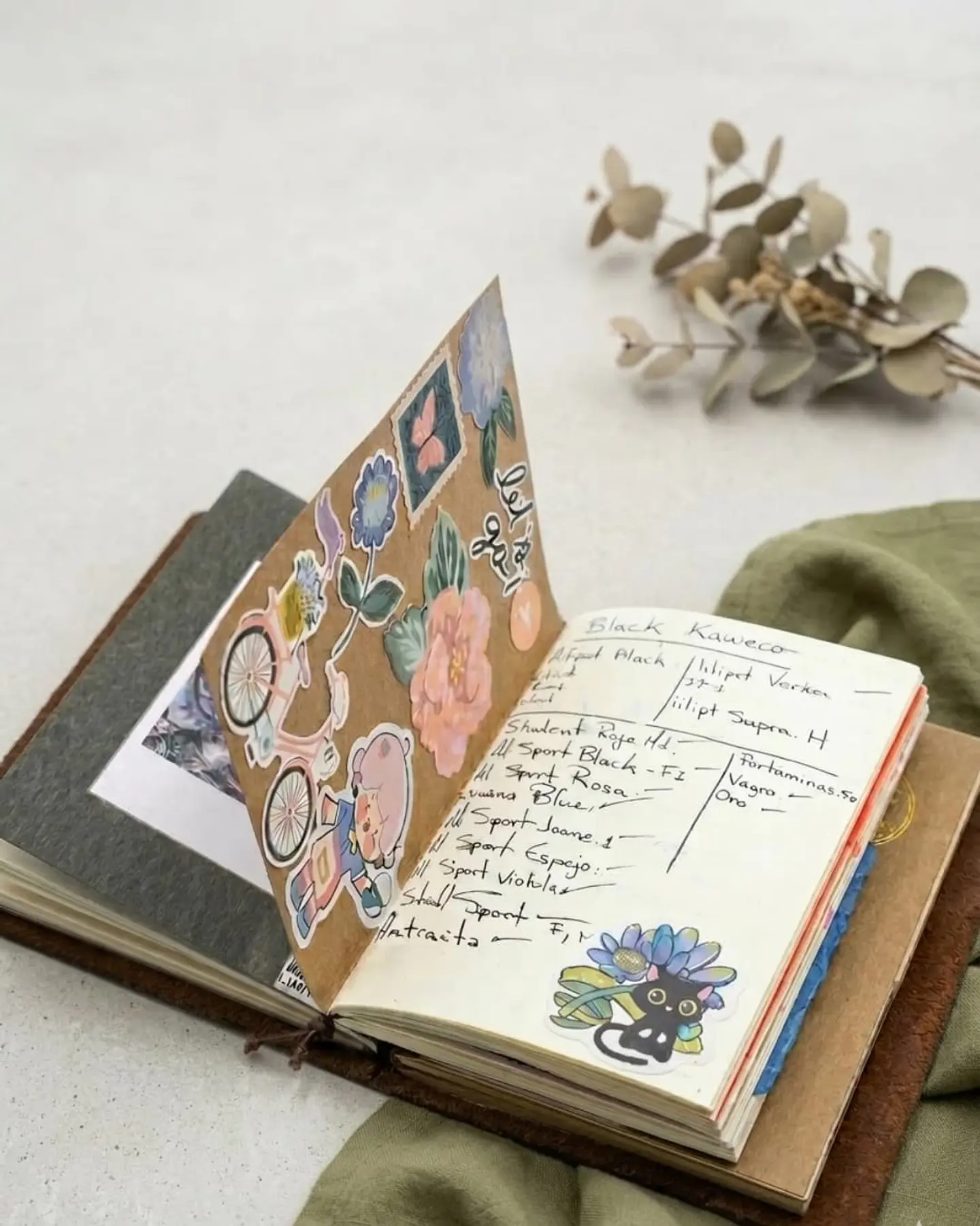 Bohemian Notebook M - Negro 3