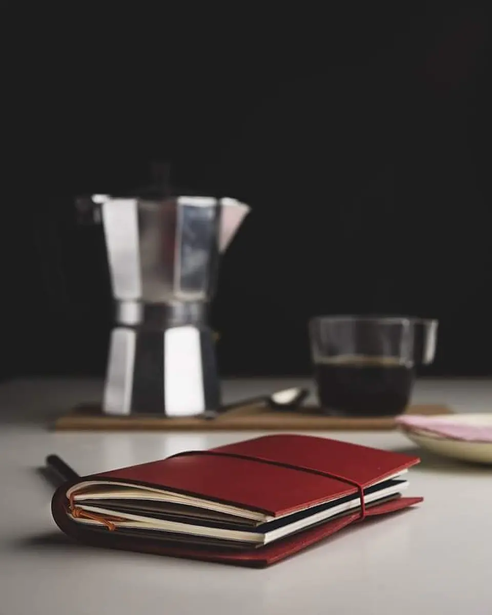Bohemian  Notebook L - Berry 4
